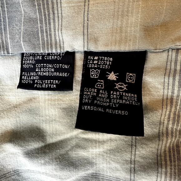 Vintage Hilfiger Denim Corduroy Insulated Zip Front Jacket, Men’s XXL, Blue - Picture 11 of 16